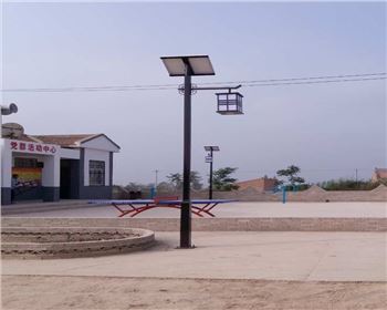 甘肅太陽能路燈-甘肅咸陽淳化路燈項目