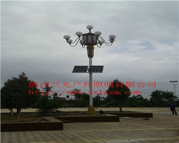 中華燈-省平?jīng)鍪徐`臺縣太陽能路燈項目